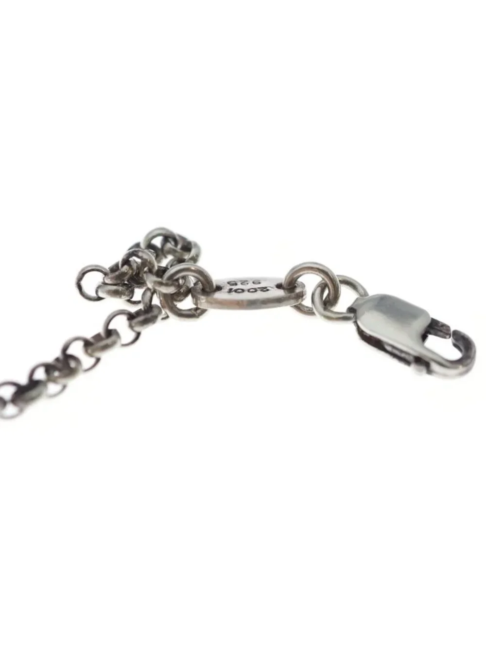 Chrome Hearts Neckchain Roll Chain Necklace Silver
